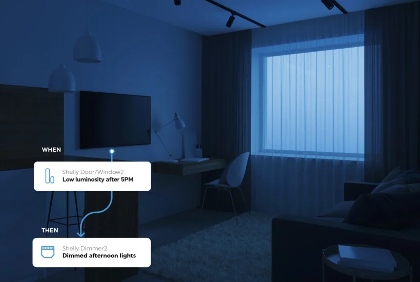 Shelly Dimmer2 Use Case 2-1